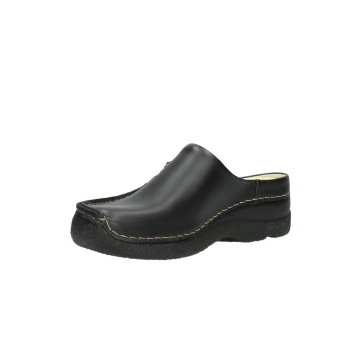 Wolky Seamy Slide (black) Seamy Slide (black) - www.holwegschoenen.nl - Holweg Schoenen