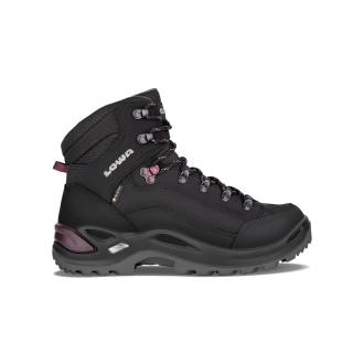 Lowa Renegade GTX Mid Ws black/prun Renegade GTX Mid Ws black/prun - www.holwegschoenen.nl - Holweg Schoenen