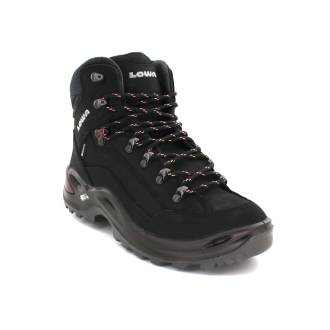 Lowa Renegade GTX Mid Ws black/prun Renegade GTX Mid Ws black/prun - www.holwegschoenen.nl - Holweg Schoenen