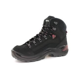 Lowa Renegade GTX Mid Ws black/prun Renegade GTX Mid Ws black/prun - www.holwegschoenen.nl - Holweg Schoenen